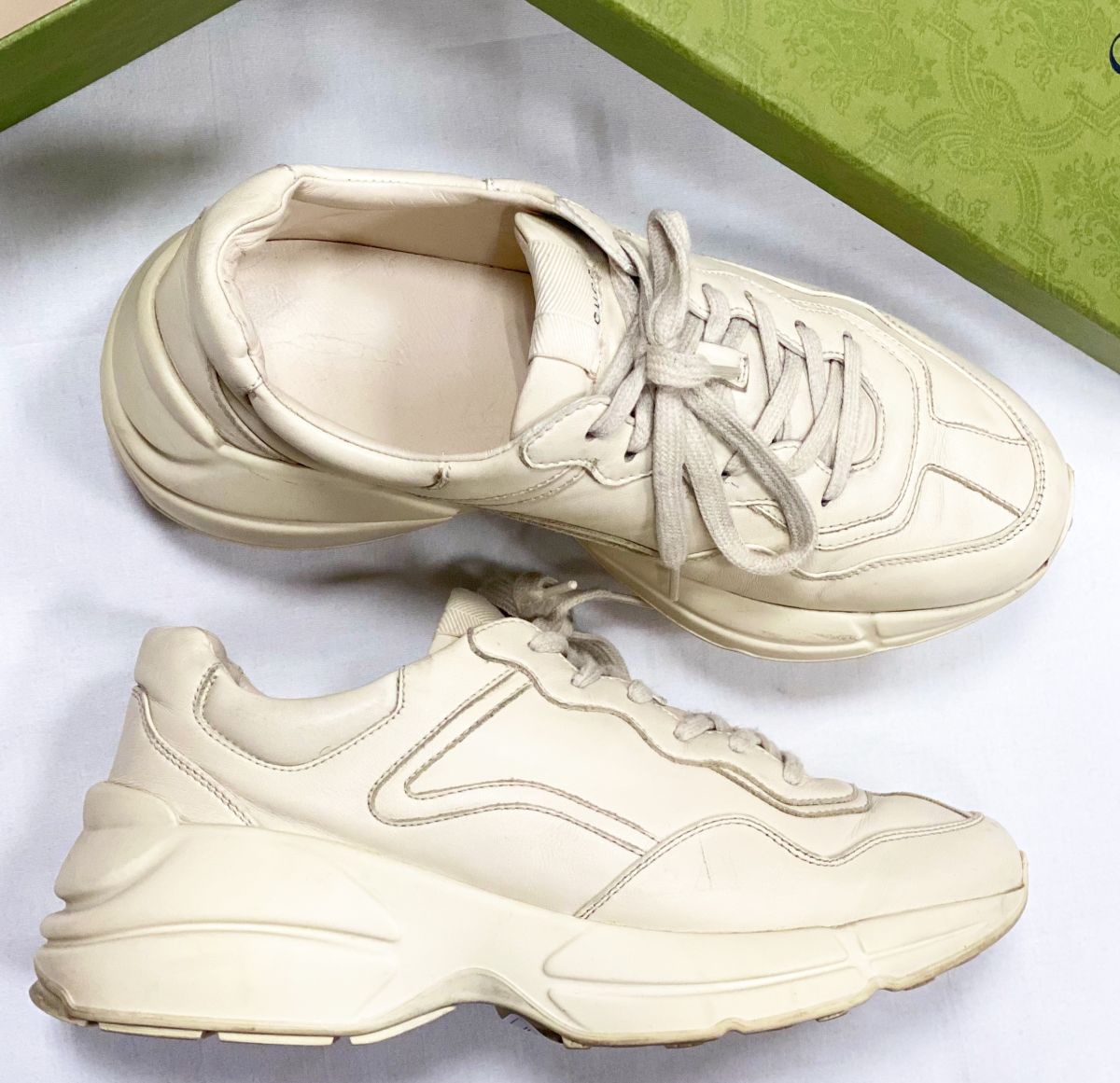 Кроссовки Gucci размер 40 цена 15 655 руб 