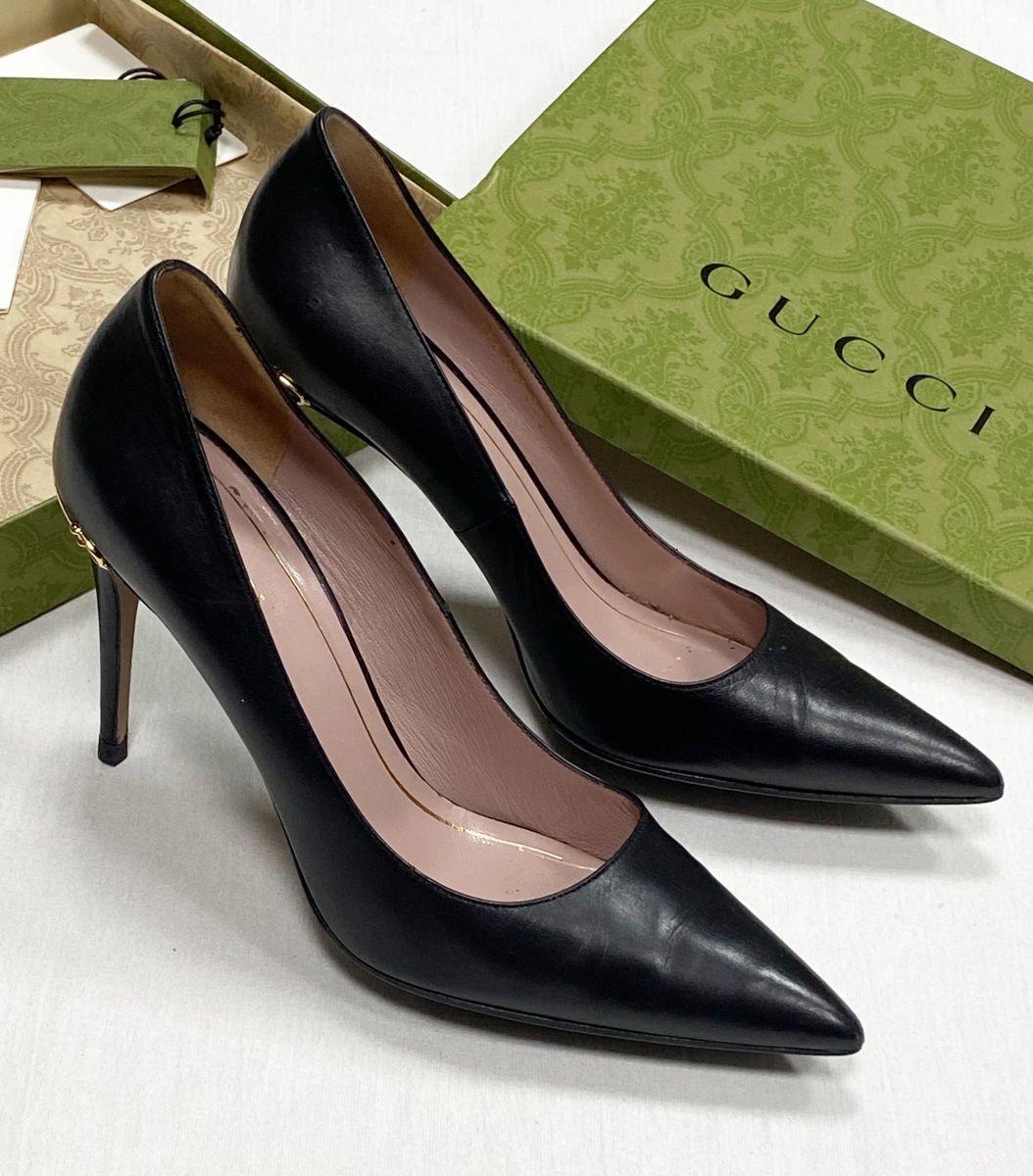 Туфли Gucci размер 37.5 цена 12 524 руб