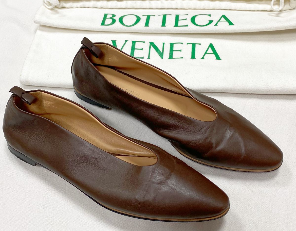 Балетки Bottega Veneta размер 38 цена 18 786 руб
