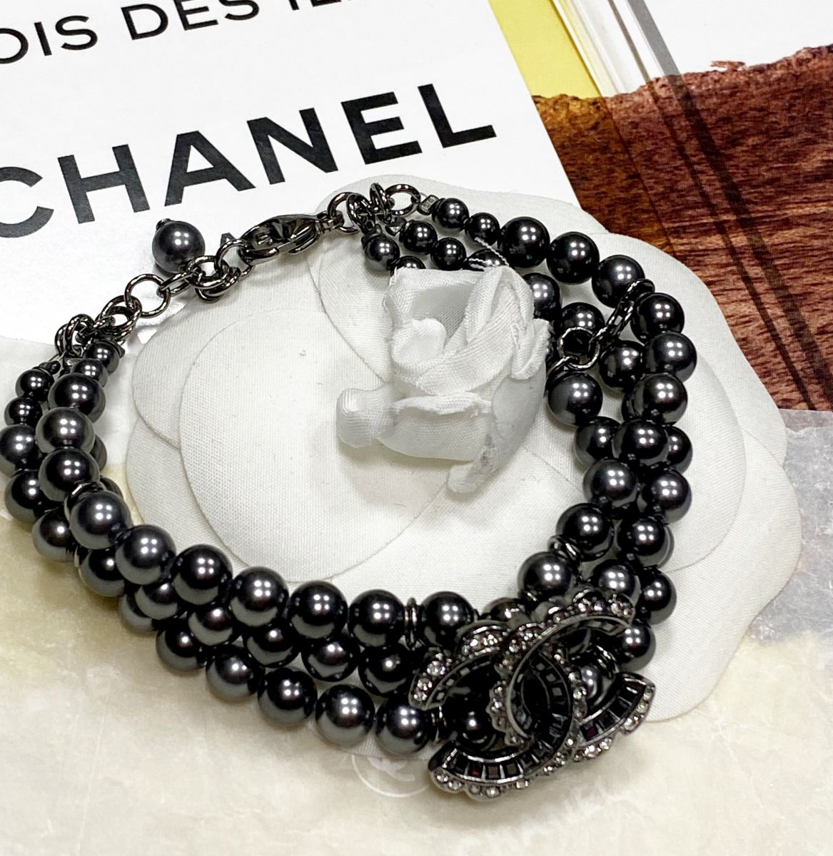 Браслет Chanel цена 93 930 руб/ в коробке/ 

