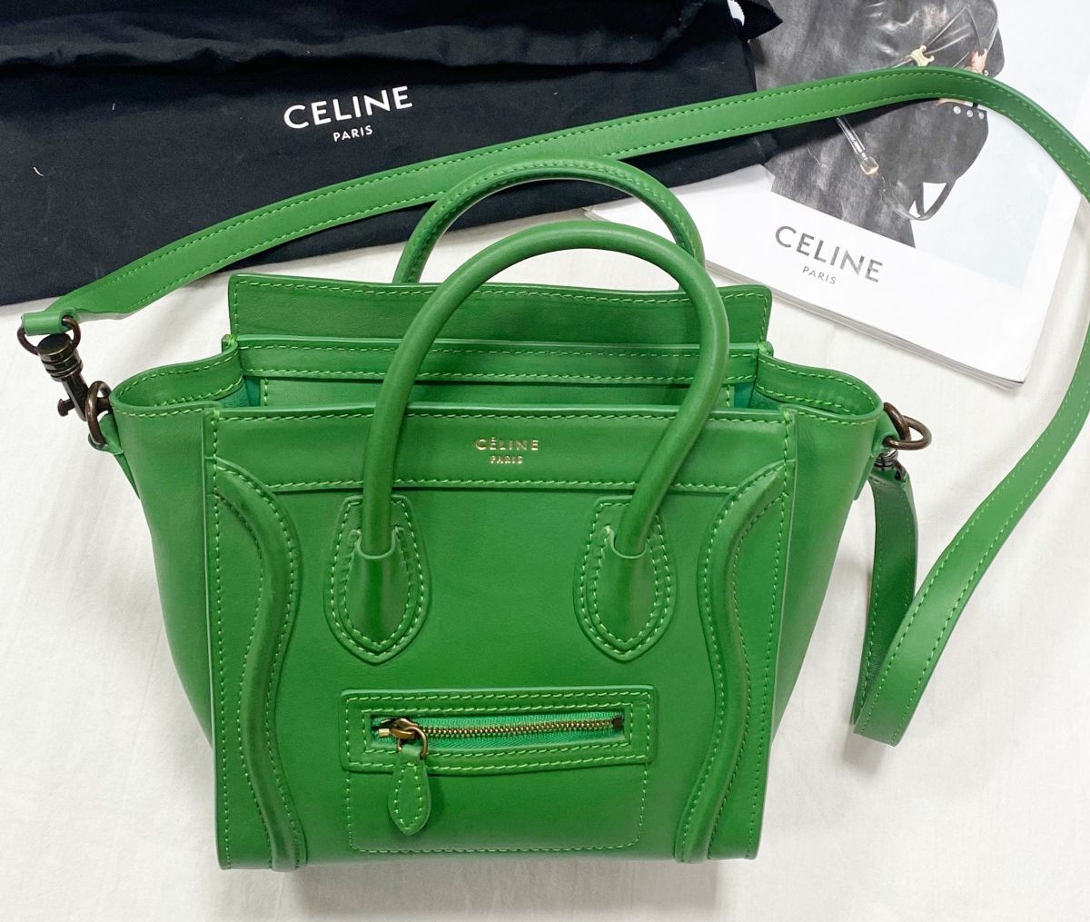 Сумочка Celine размер 20/18 цена 46 965 руб 