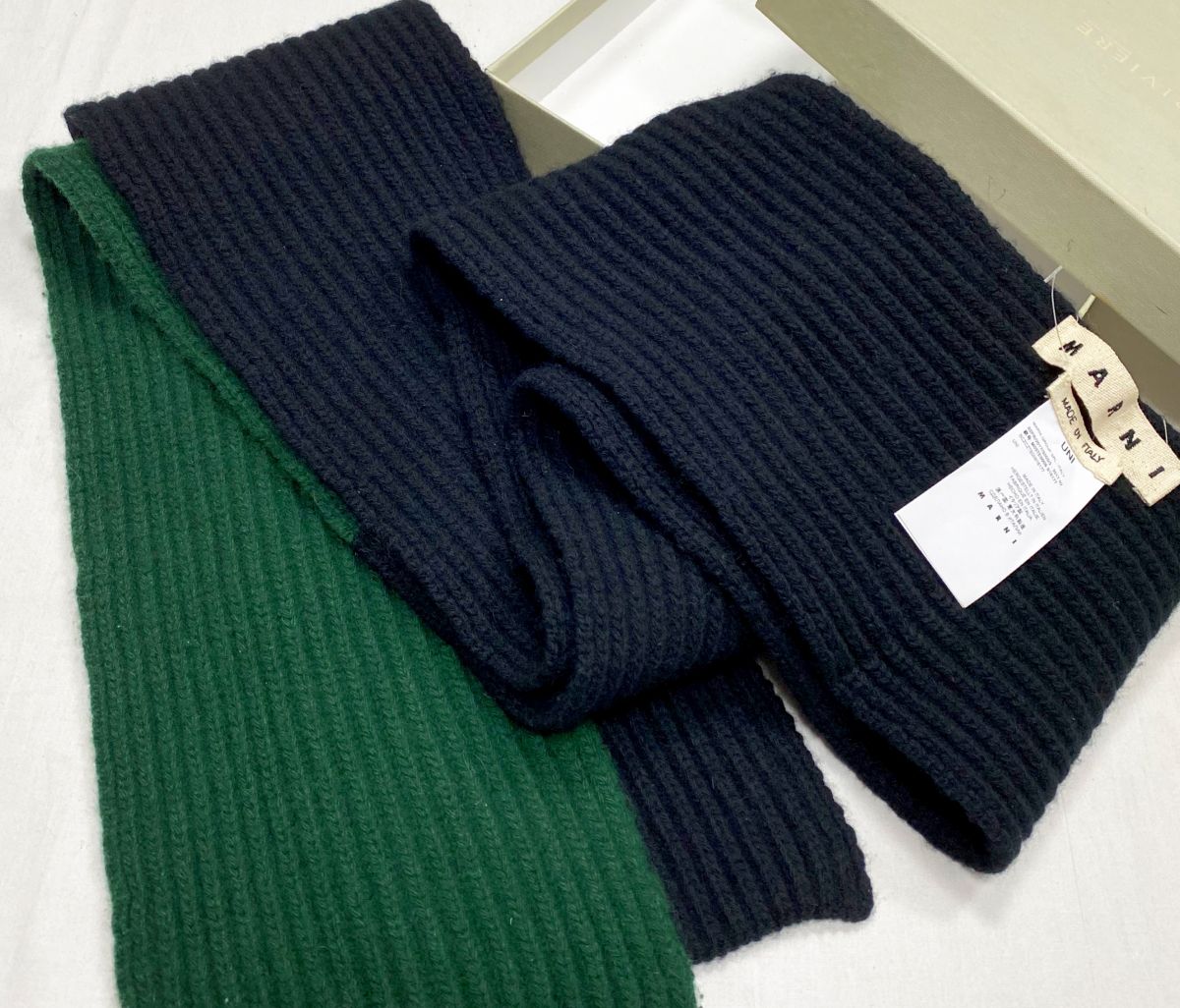 Шарф / шерсть / кашемир / Marni цена 7 828 руб