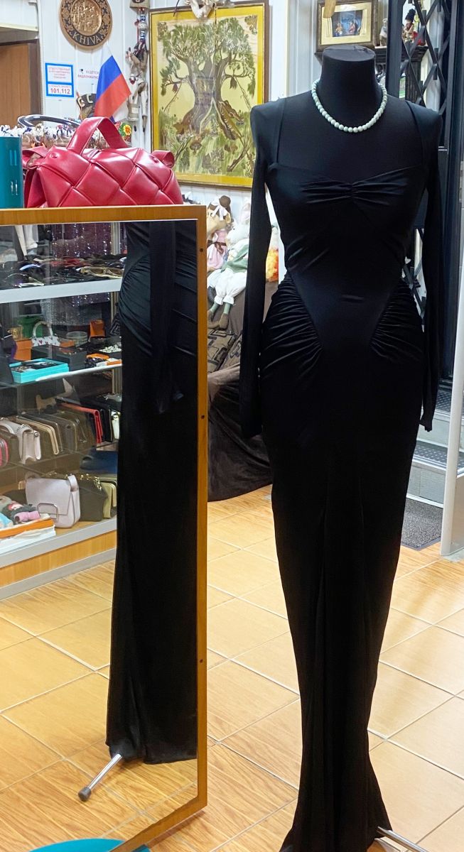Платье Saint Laurent размер 36 цена 78 275 руб