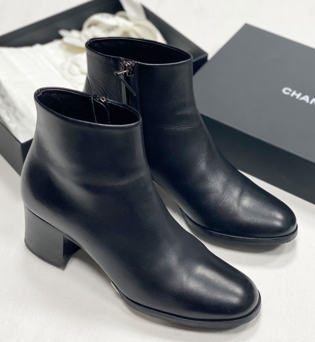 Ботильоны Chanel размер 38.5 цена 23 078 руб