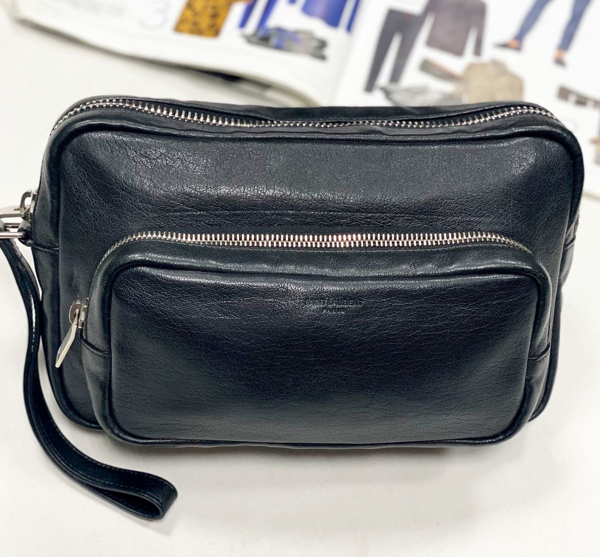 #mechtamen Барсетка Saint Laurent размер 23/14 цена 46 965 руб
