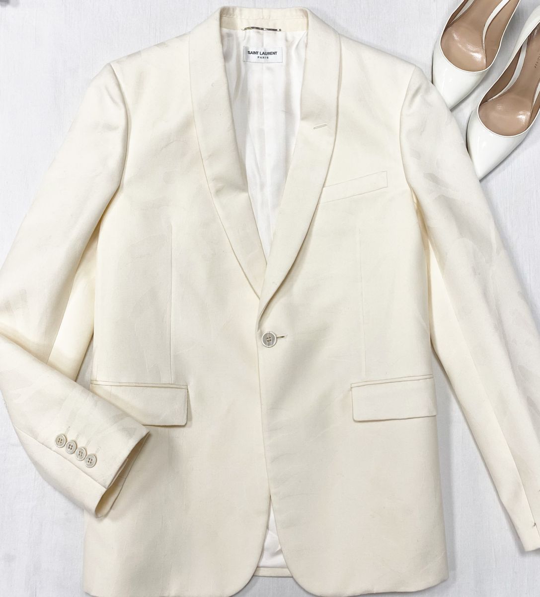 Жакет Saint Laurent размер 48 цена 62 620 руб