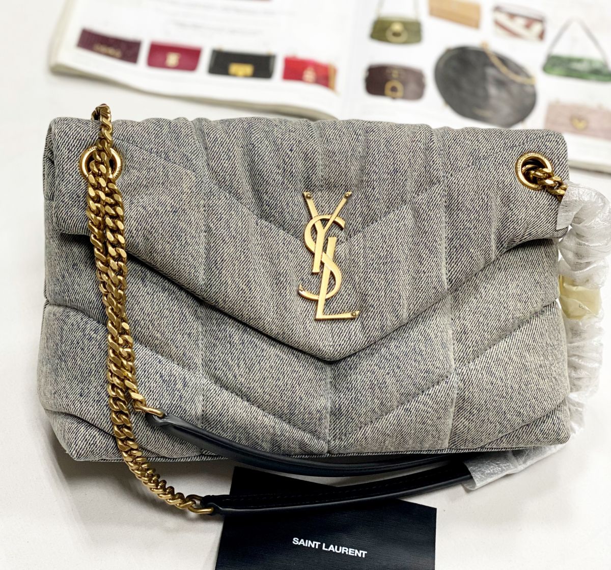 Сумка Saint Laurent размер 27/17 цена 156 550 руб
