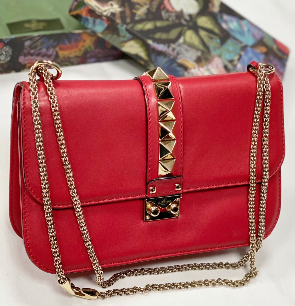 Сумка Valentino размер 25/15 цена 23 482 руб 