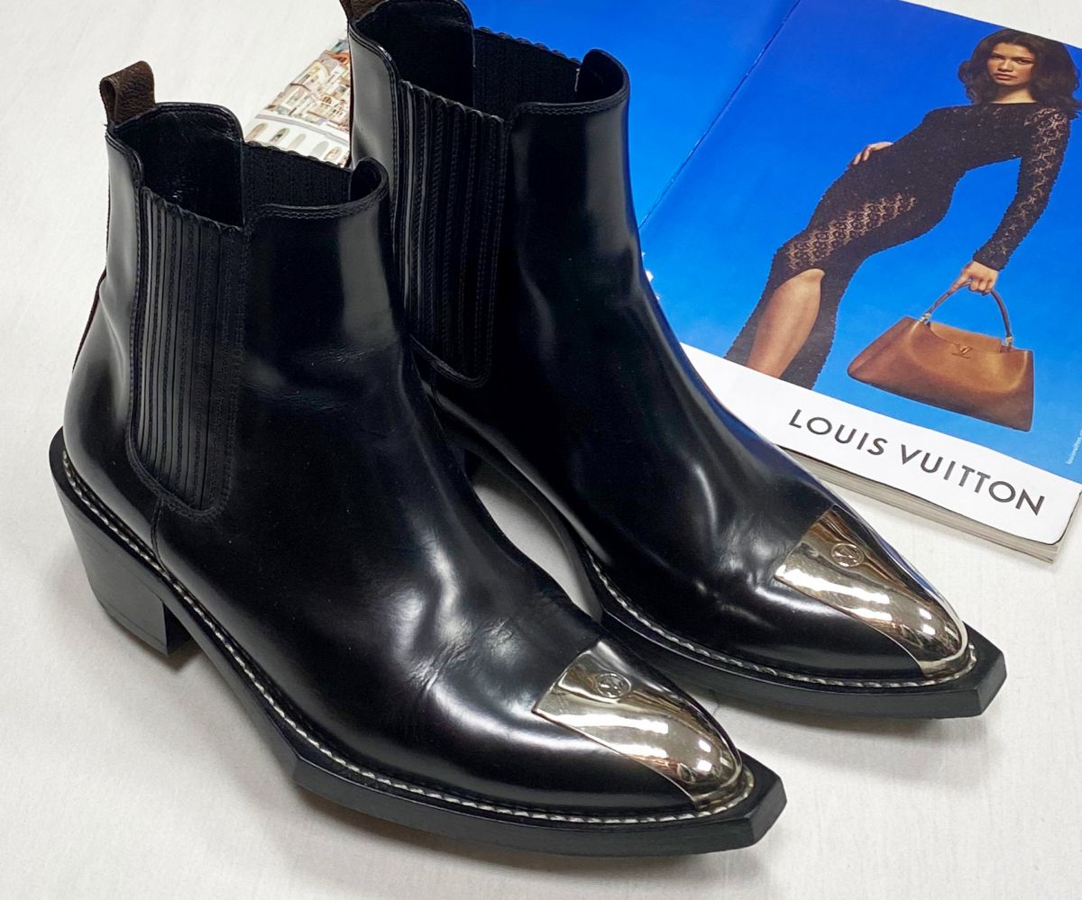 Ботинки Louis Vuitton размер 38 цена 39 138 руб