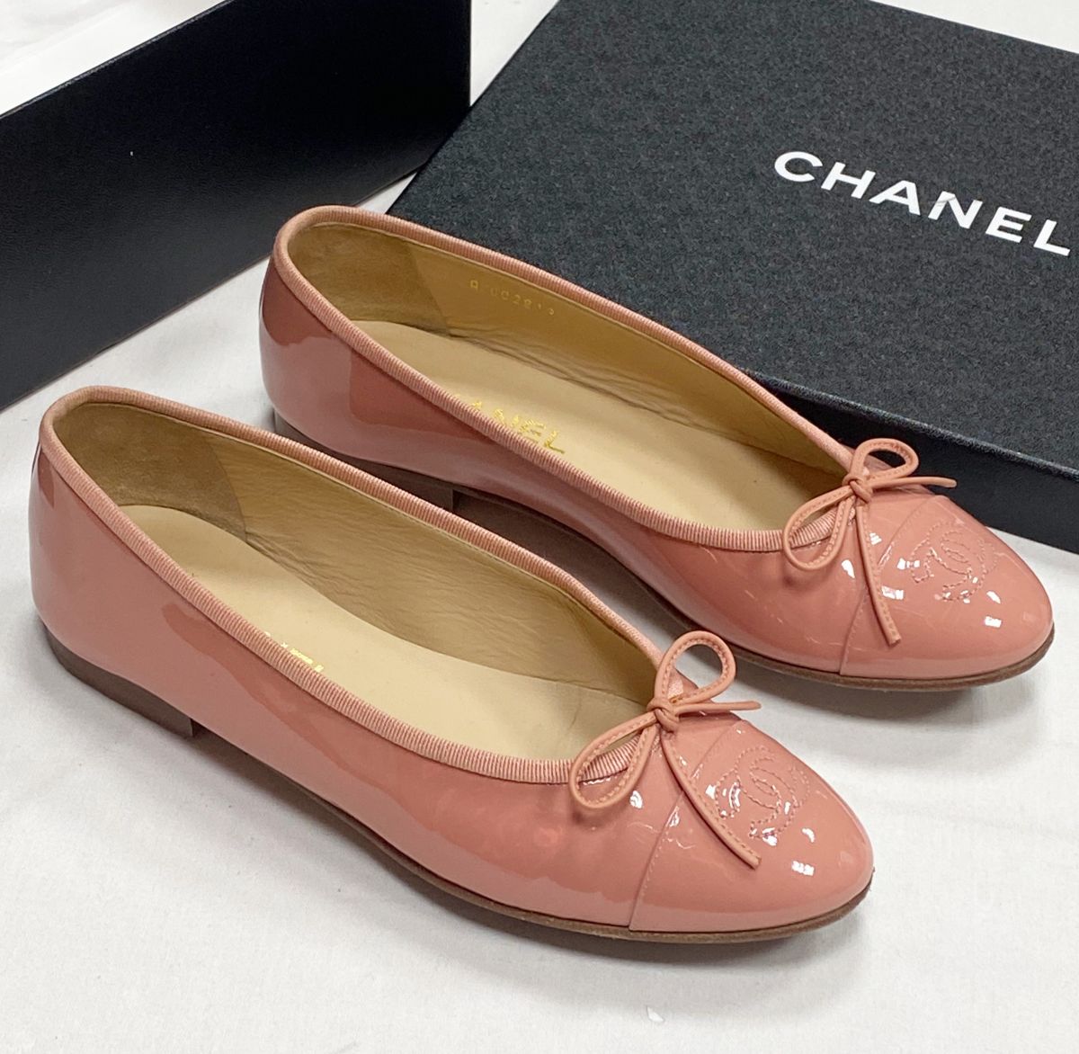 Балетки Chanel размер 37.5 цена 23 483 руб 