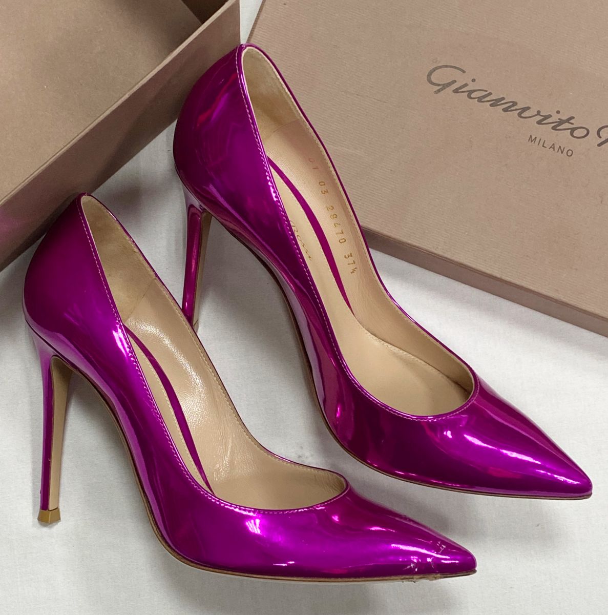 Туфли Gianvito Rossi размер 37.5 цена 15 655 руб