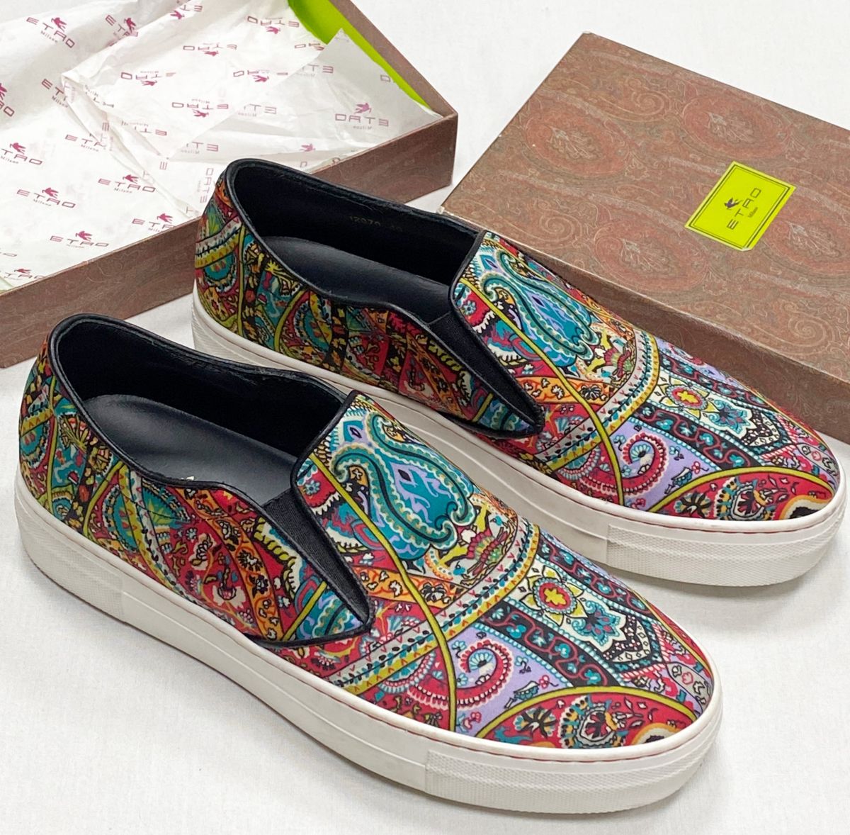 Лоферы Etro размер 40 цена 10 959 руб