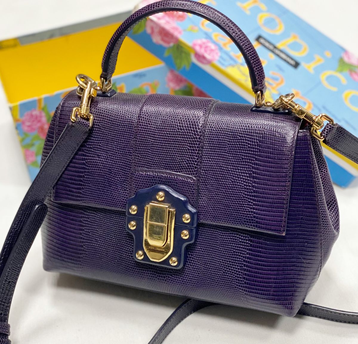 Сумка Dolce Gabbana размер 26/18 цена 61 540 руб 