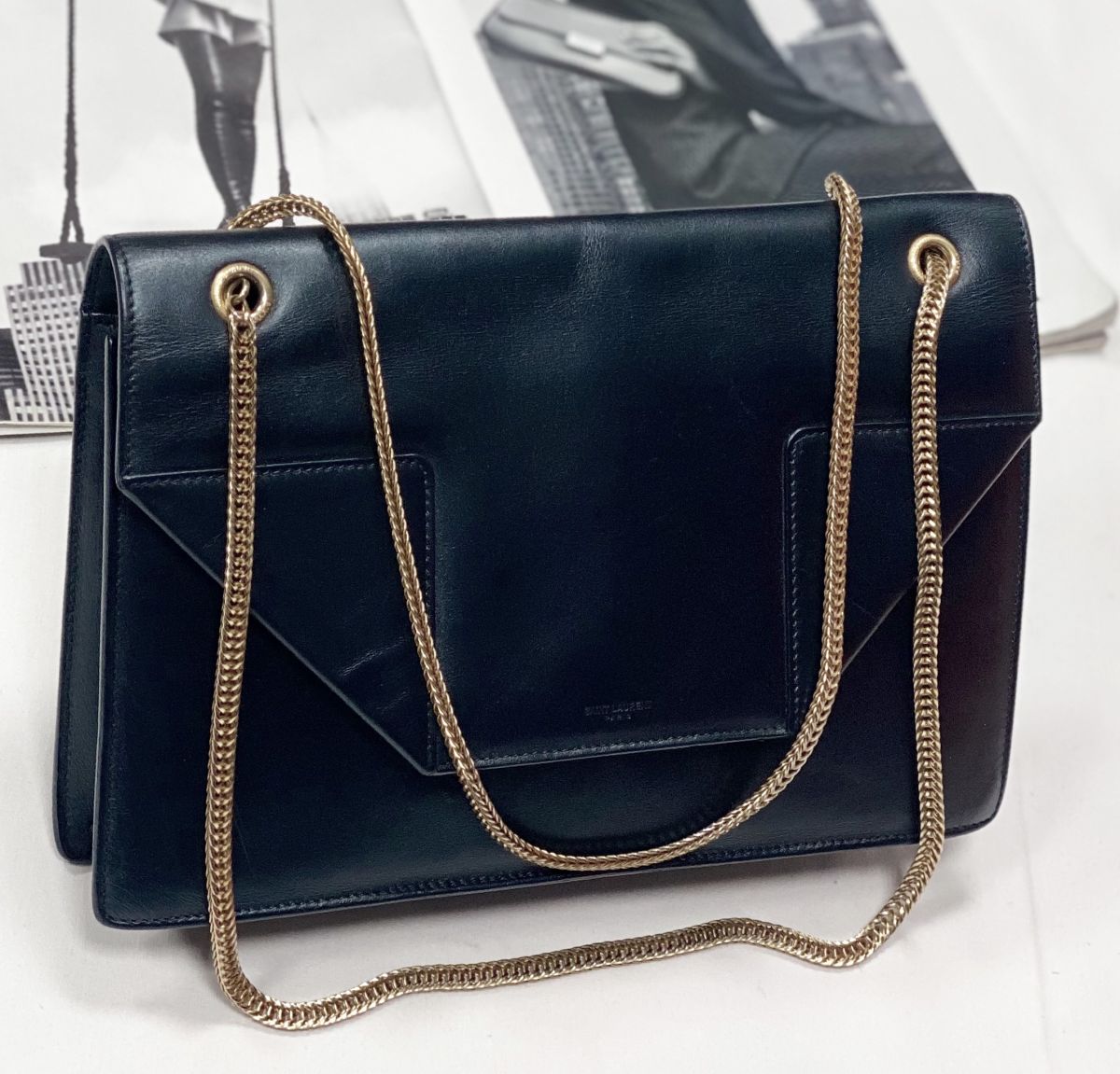 Сумка Saint Laurent размер 27/18 цена 30 770 руб