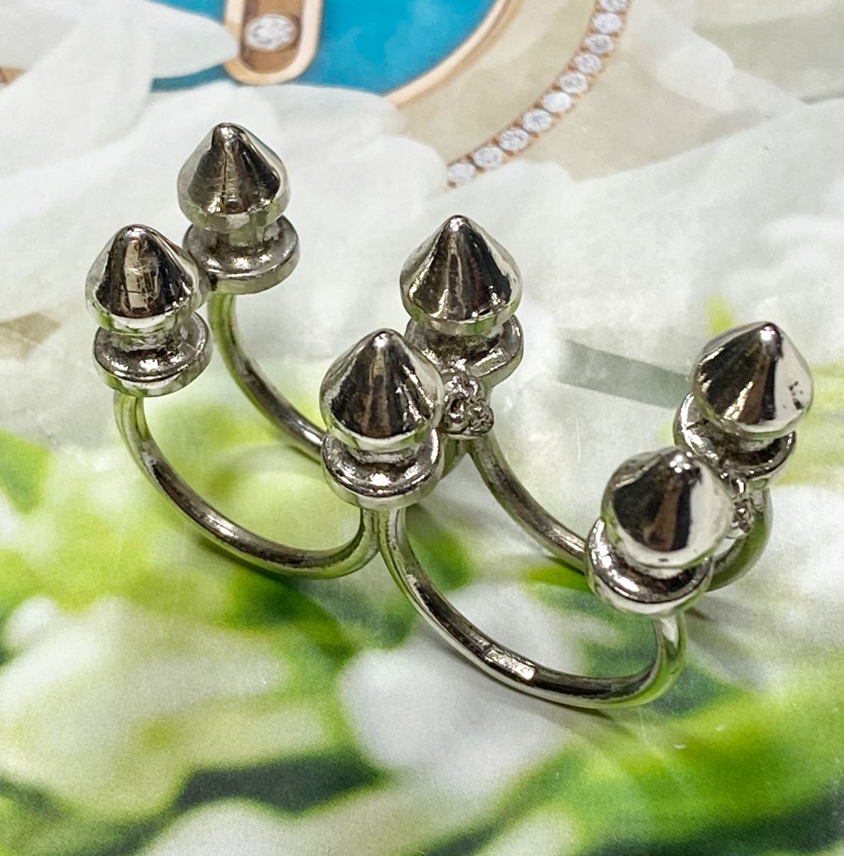 Кольцо/ двойное/ цена 7 828 руб
