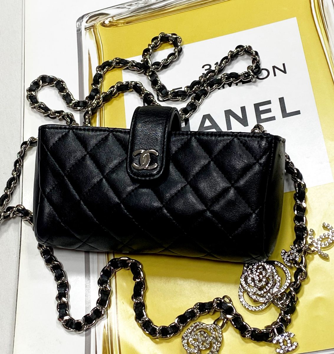 Сумочка Chanel размер 14/8 цена 156 550 руб