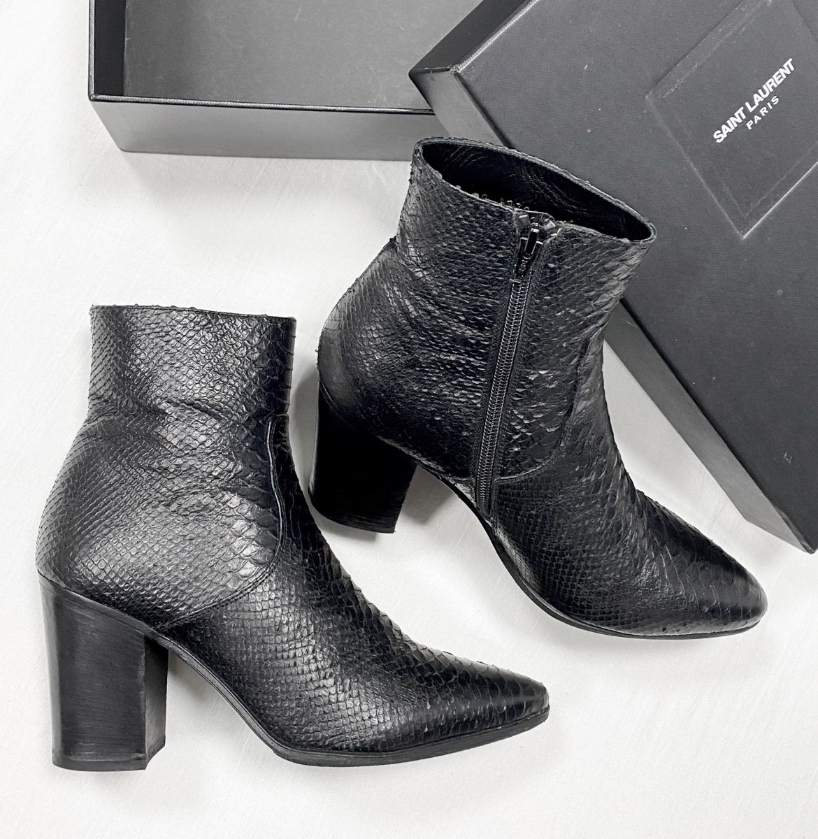 Ботинки Saint Laurent размер 37.5 цена 23 483 руб