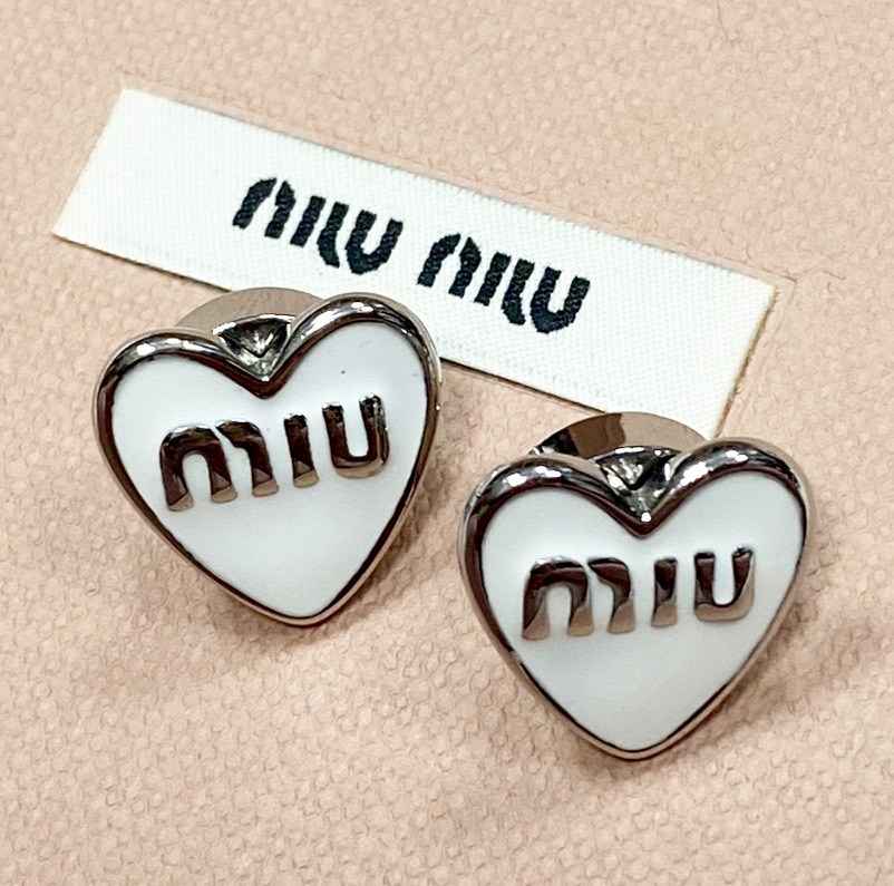 Серьги Miu Miu цена 14 090 руб
