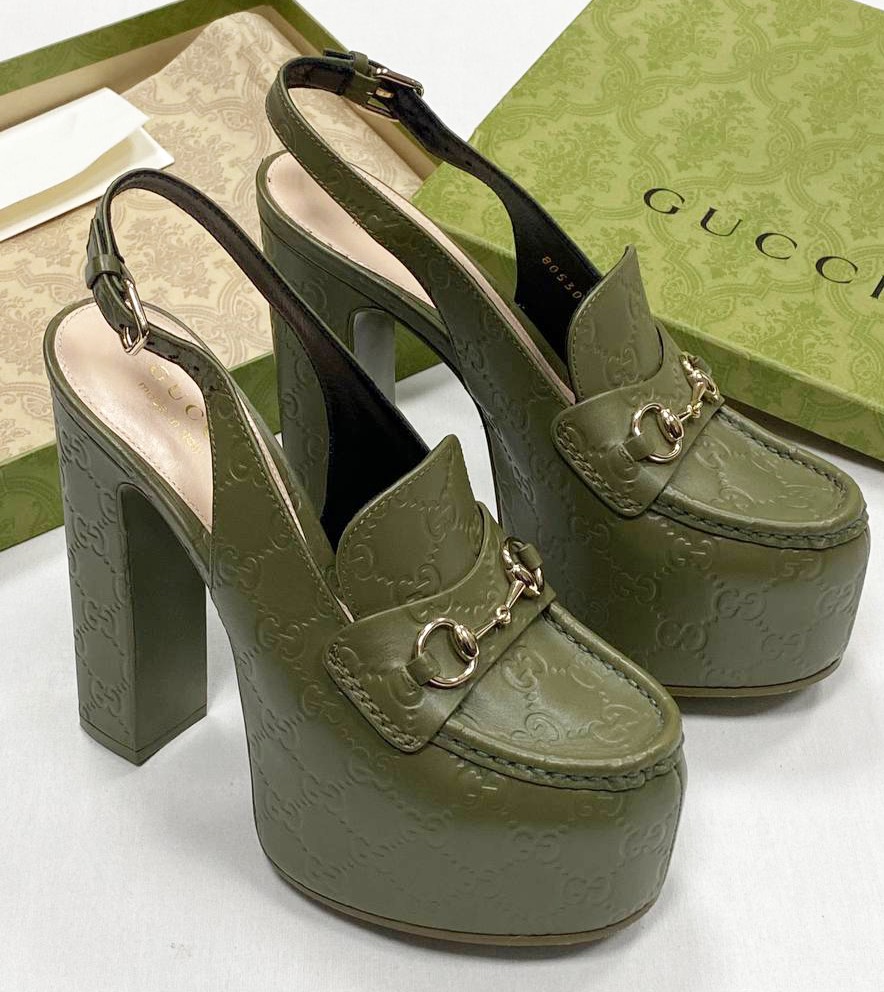 Босоножки Gucci размер 37.5 цена 46 965 руб