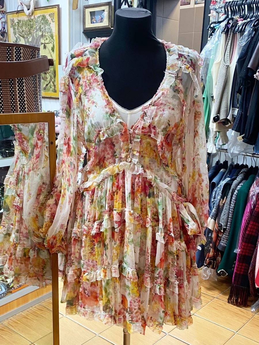 Платье Zimmermann размер 0 цена 23 483 руб