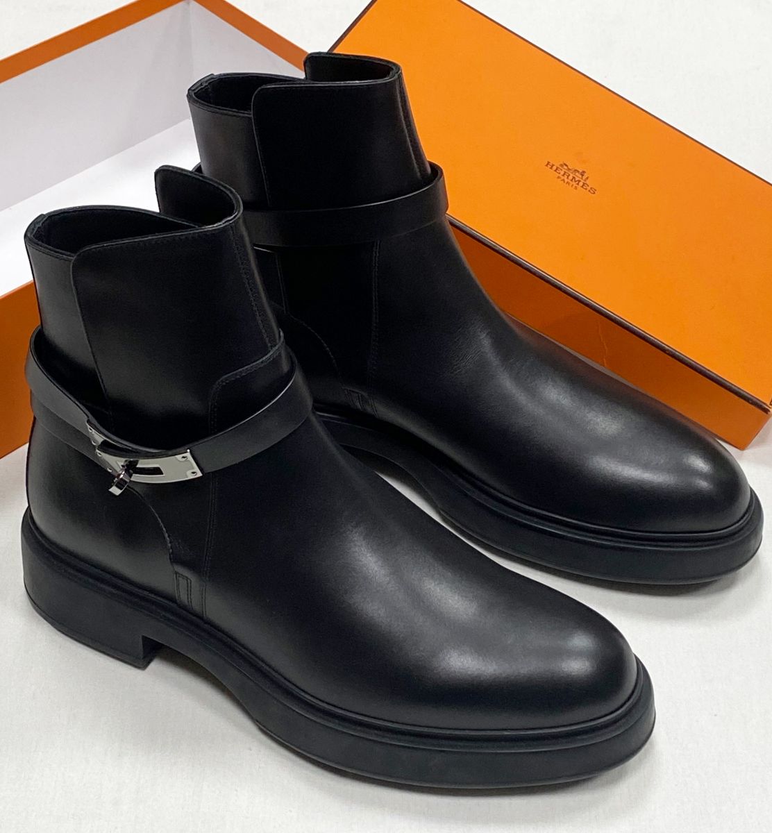 Ботинки Hermes размер 40 цена 109 585 руб