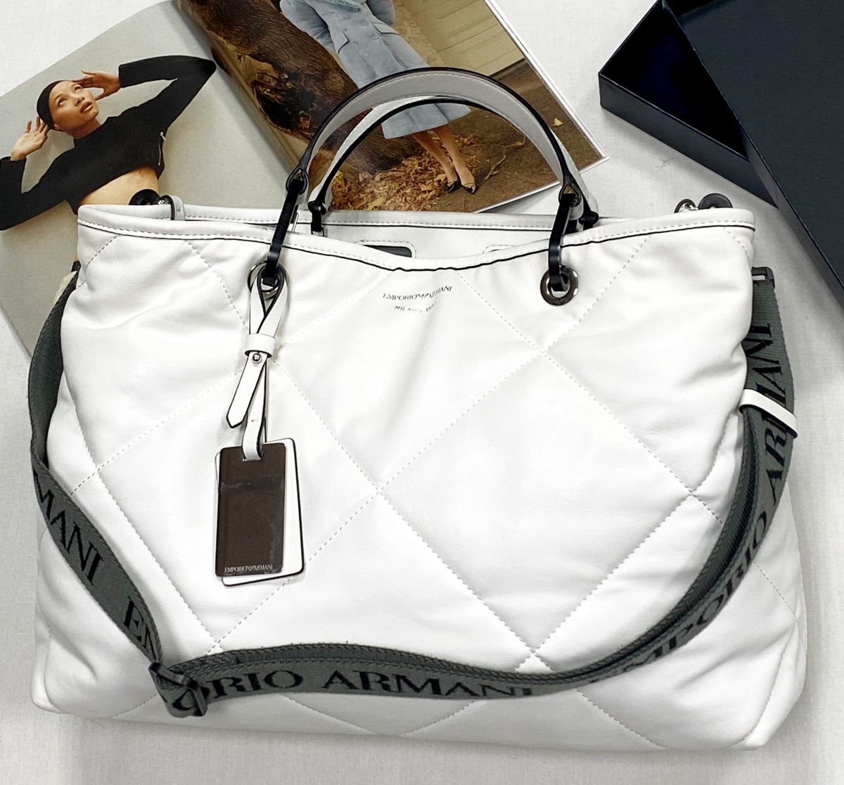Сумка Armani размер 40/25 цена 15 655 руб