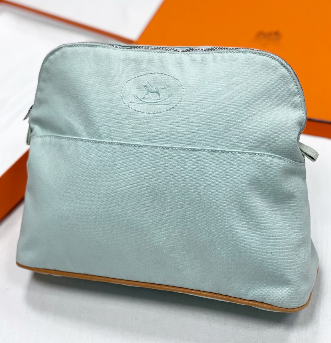 Косметичка Hermes цена 30 770 руб 
