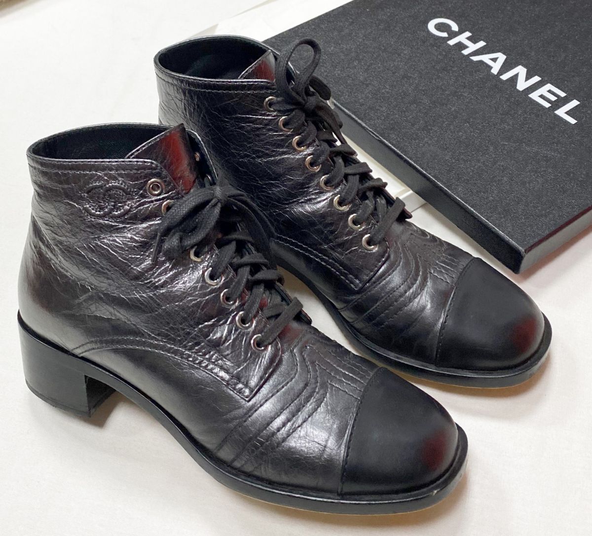 Ботинки Chanel размер 39 цена 31 310 руб