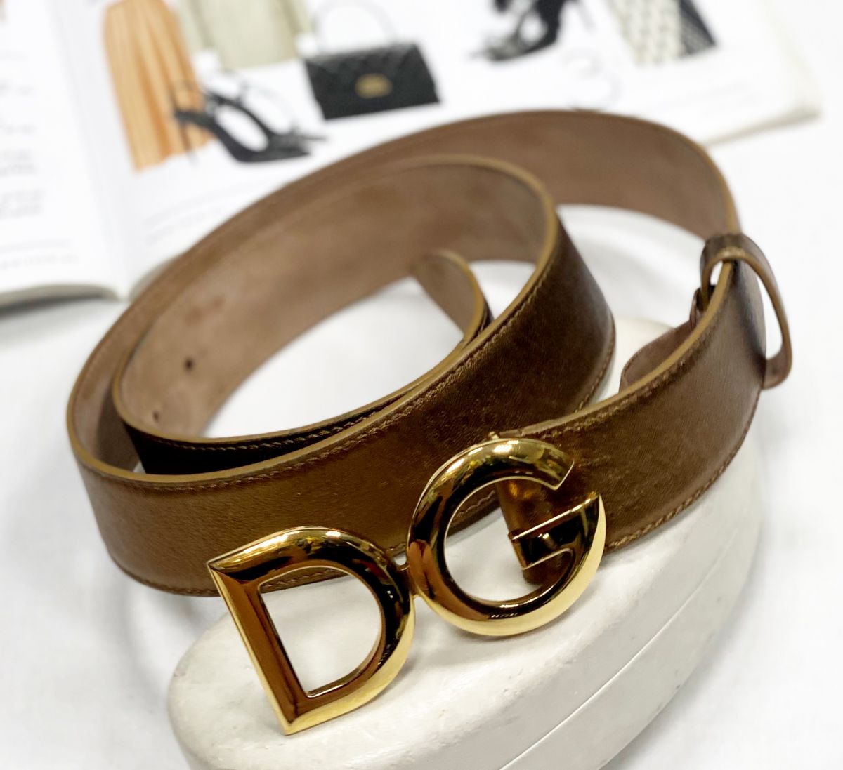 Ремень Dolce Gabbana размер 85/34 цена 4 697 руб
