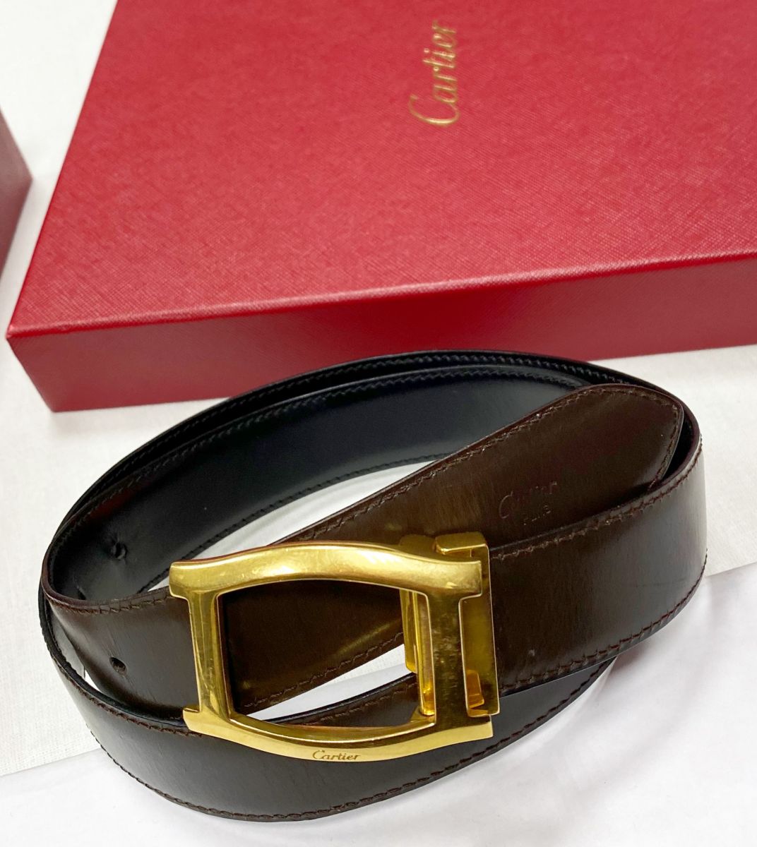 Ремень Cartier цена 23 483 руб