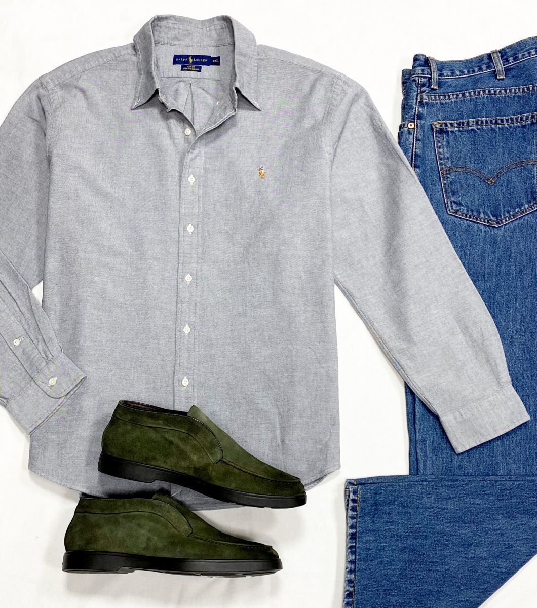 #mechtamen Рубашка Ralph Lauren размер XXL цена 3 131 руб
Джинсы размер 38 цена 4 697 руб
Лоферы Santoni размер 42 цена 31 310 руб