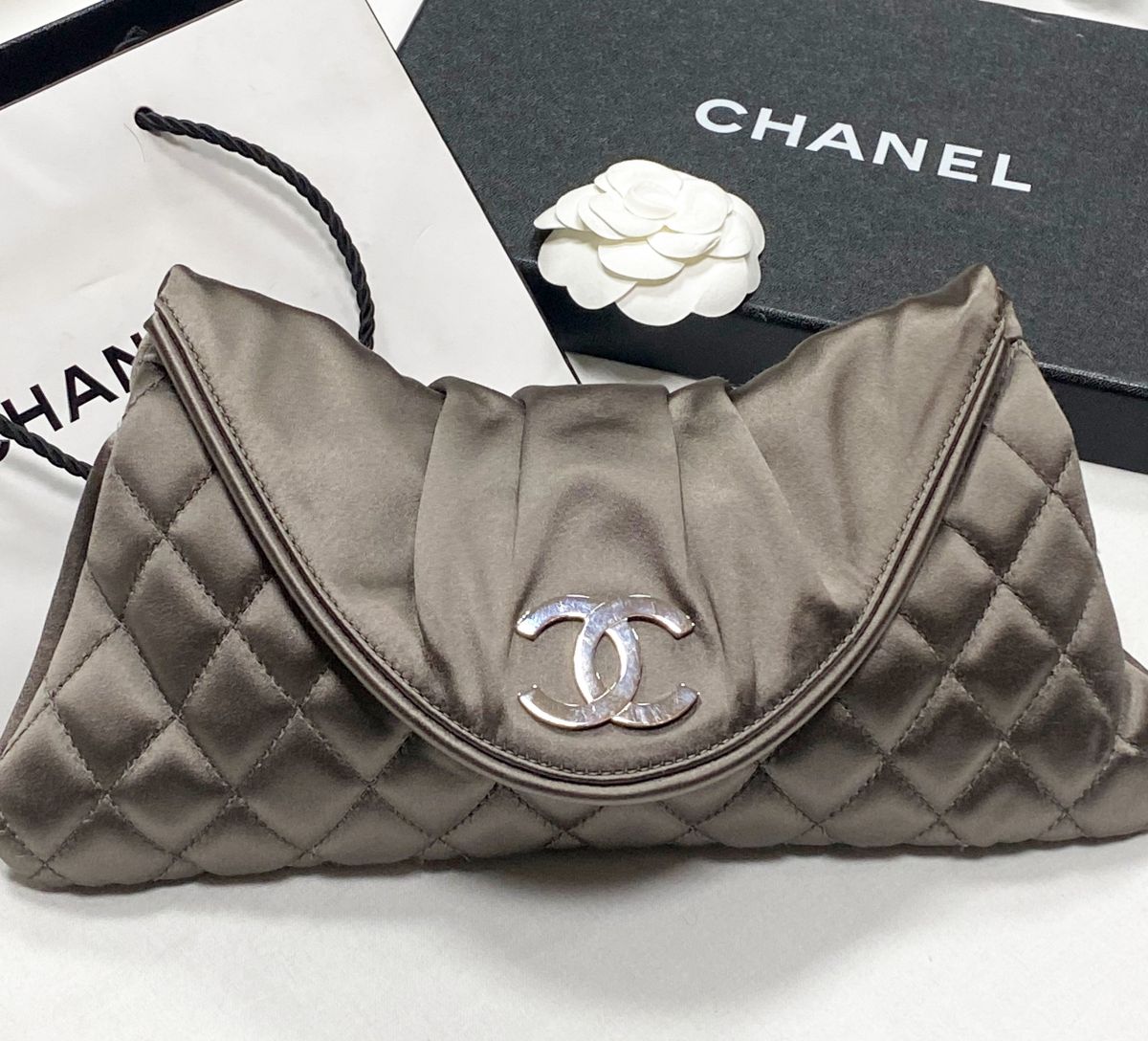 Клатч Chanel размер 25/10 цена 46 965 руб