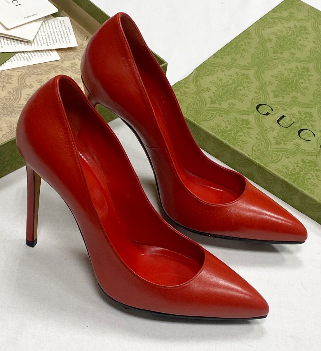 Туфли Gucci размер 36.5 цена 7 828 руб
