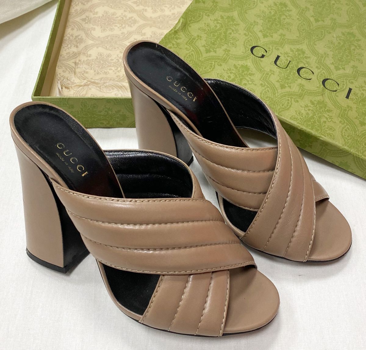 Сабо Gucci размер 38.5 цена 15 655 руб