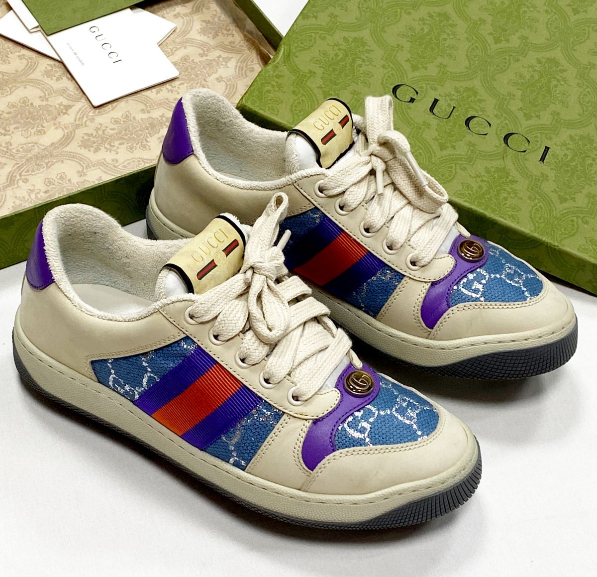 Кеды Gucci размер 36 цена 31 310 руб