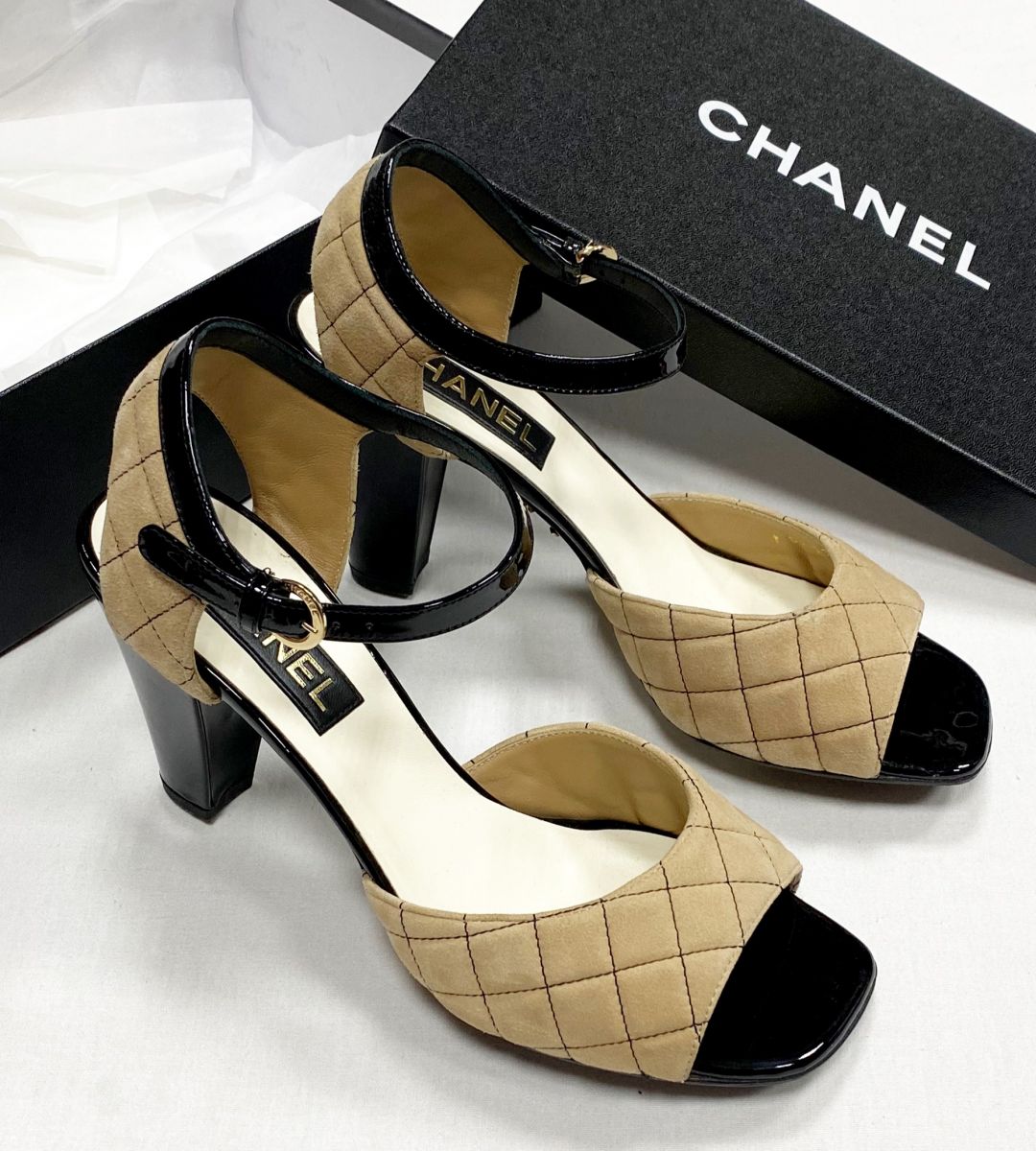 Босоножки Chanel размер 40 цена 46 965 руб