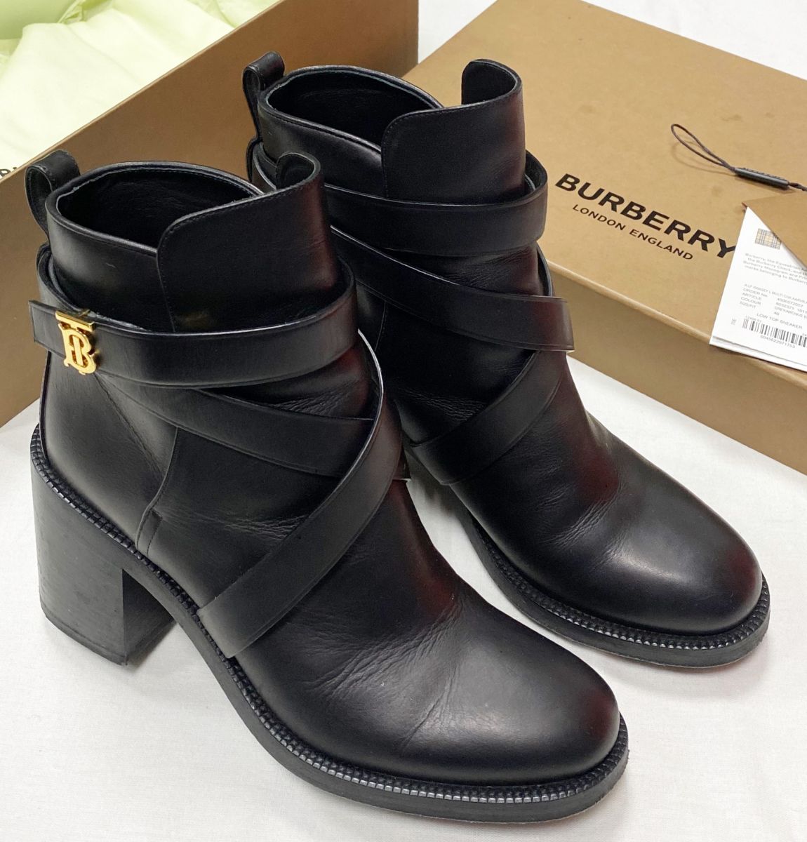 Ботильоны Burberry размер 38 цена 15 655 руб