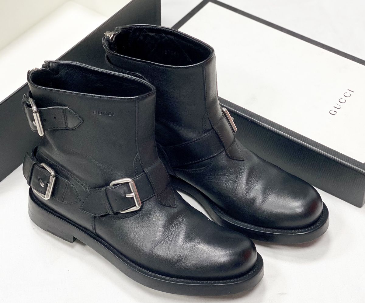 Ботинки Gucci размер 37.5 цена 23 078 руб 