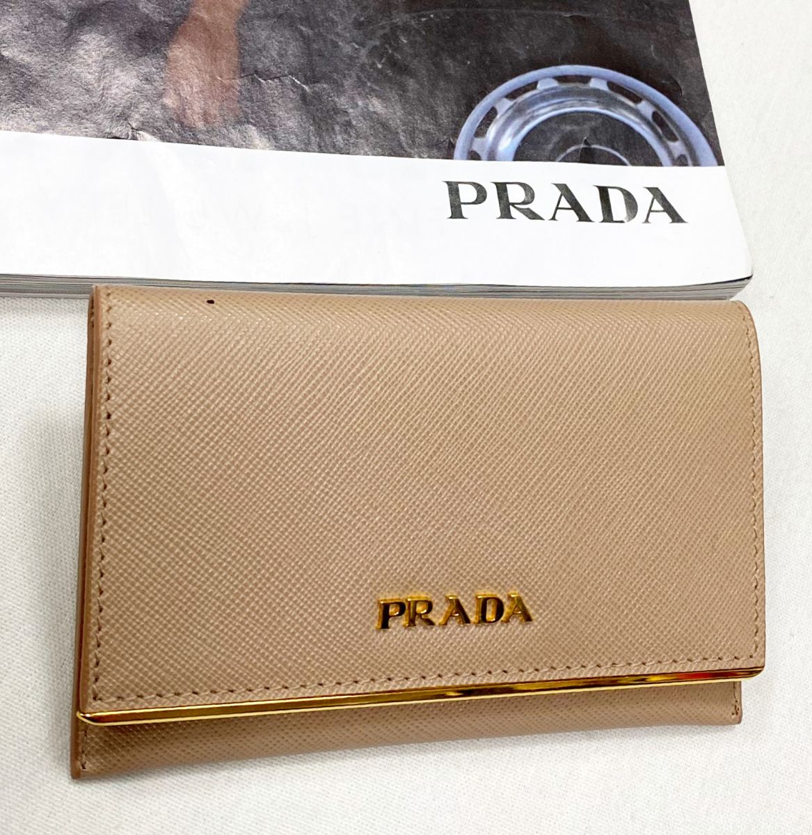 Кошелек - визитница Prada цена 12 524 руб