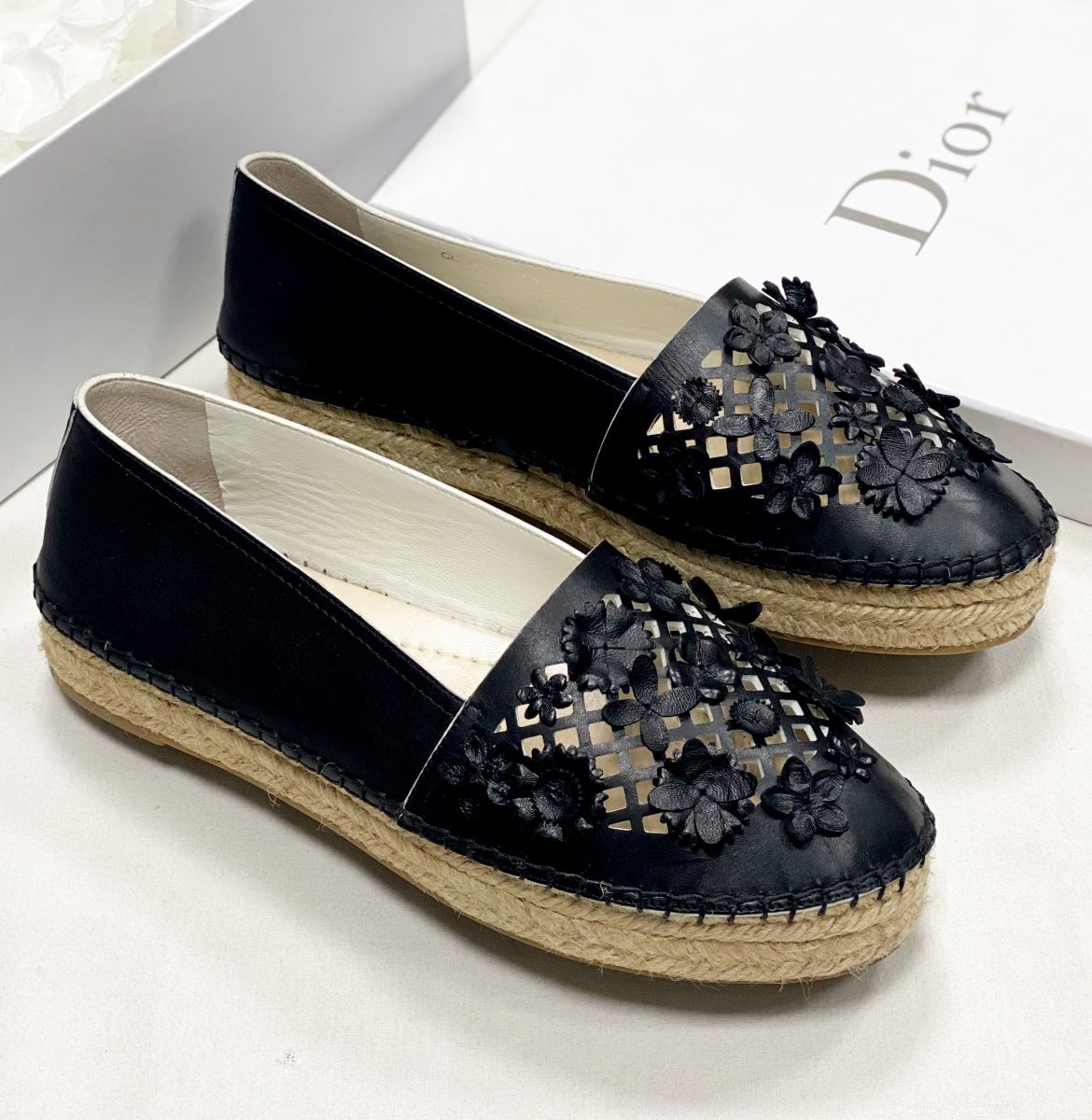 Эспадрильи Christian Dior размер 37.5 цена 15 655 руб
