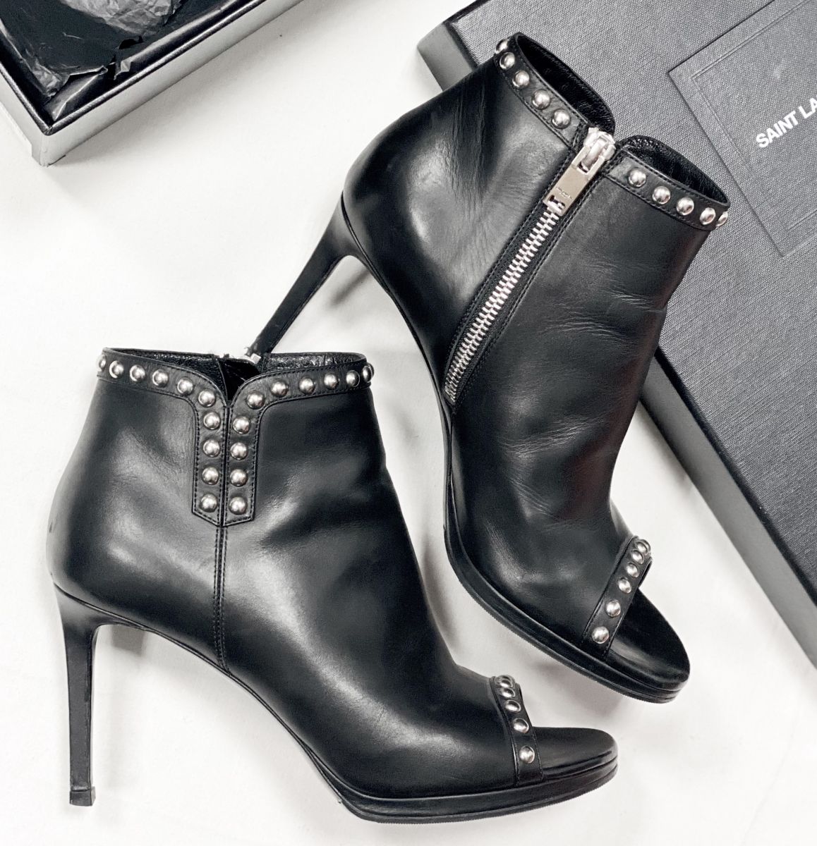 Ботильоны Saint Laurent размер 37 цена 15 655 руб
