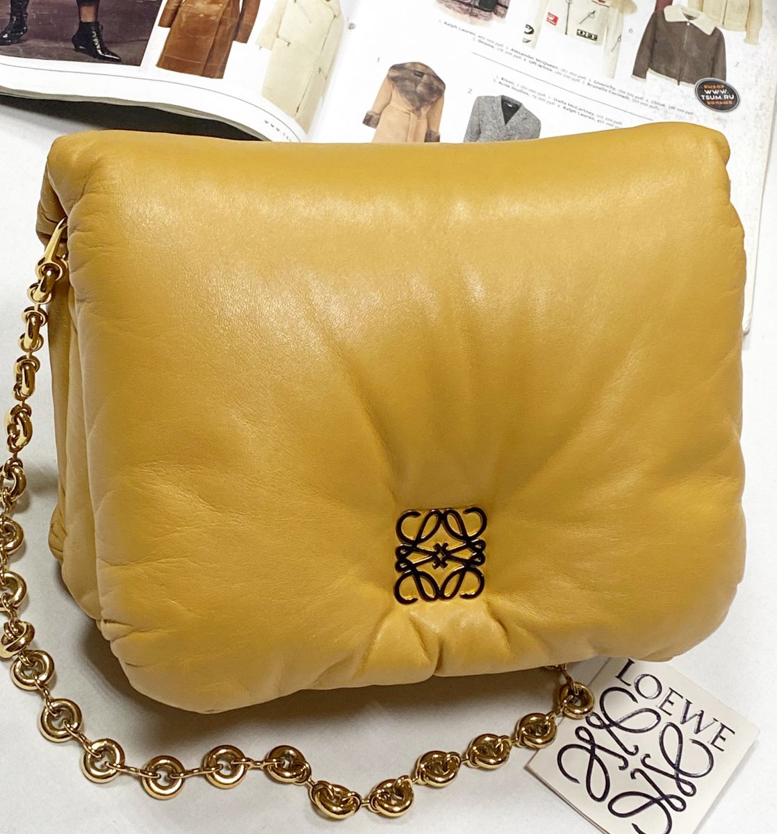 Сумка Loewe размер 22/16 цена 62 620 руб