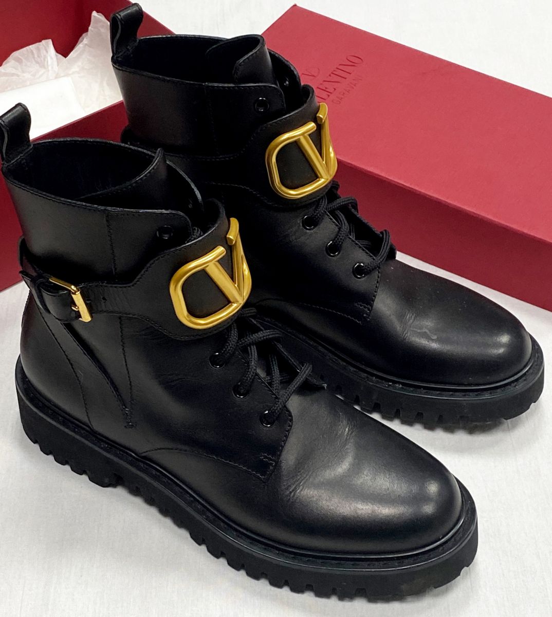 Ботинки Valentino размер 40 цена 26 614 руб