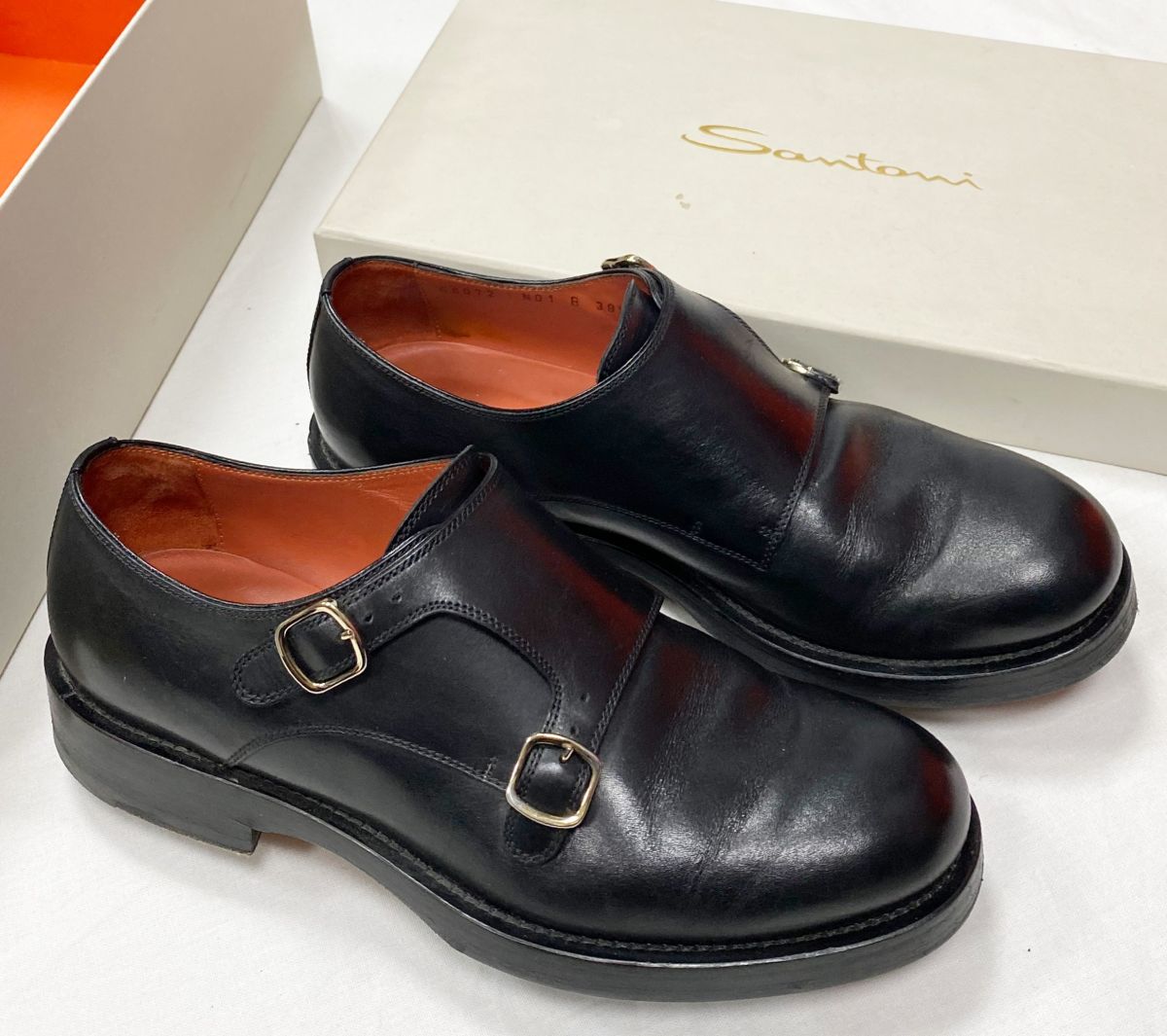 Ботинки Santoni размер 38.5 цена 15 655 руб