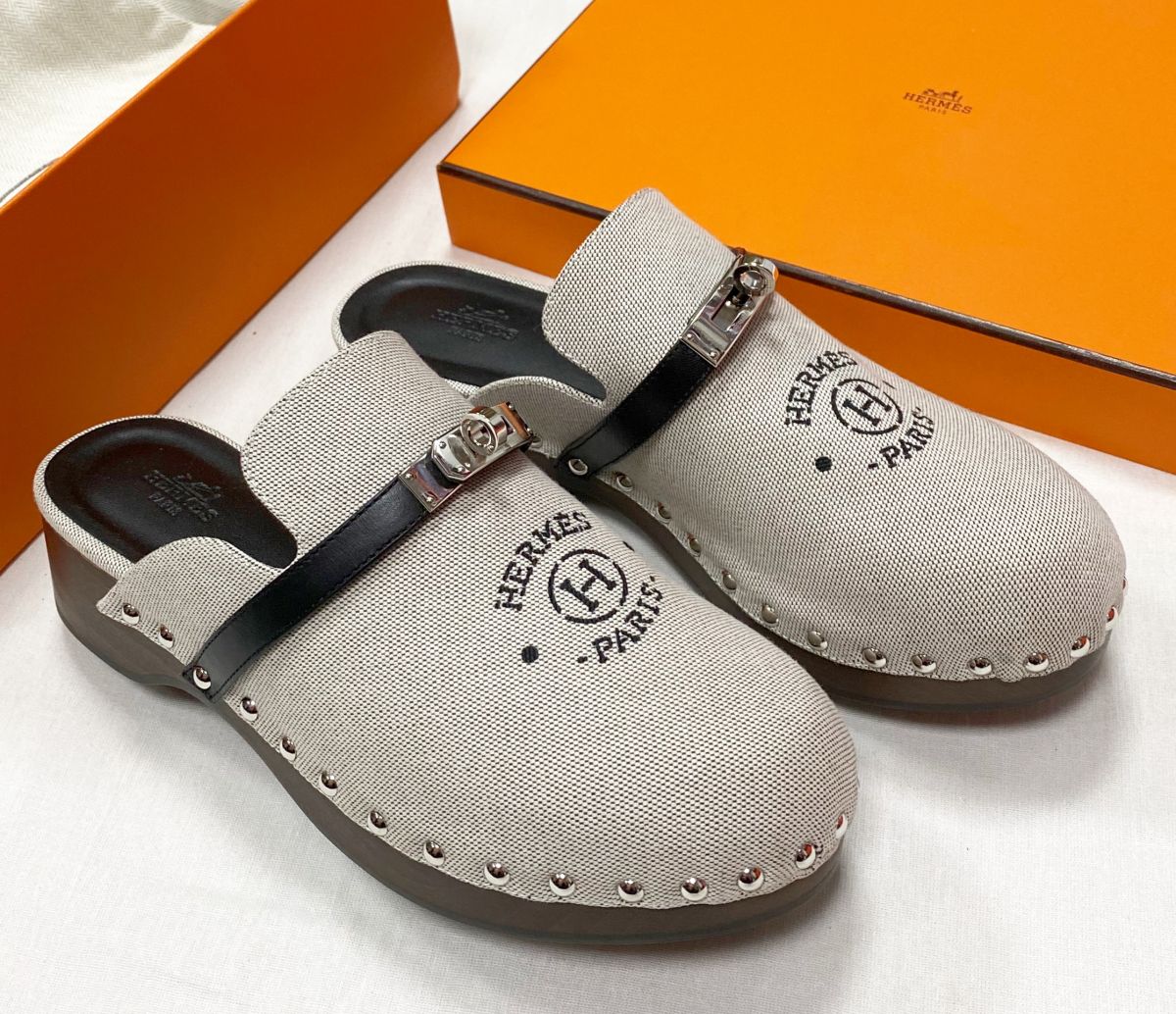 Сабо Hermès размер 38 цена 62 620 руб