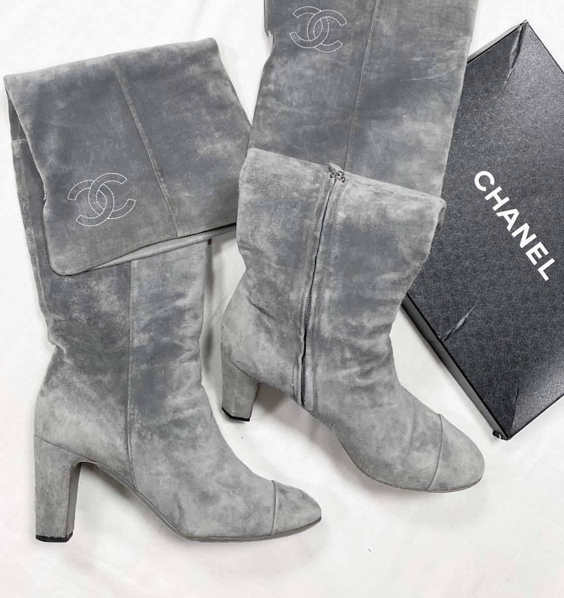 Ботфорты Chanel размер 41 цена 18 786 руб