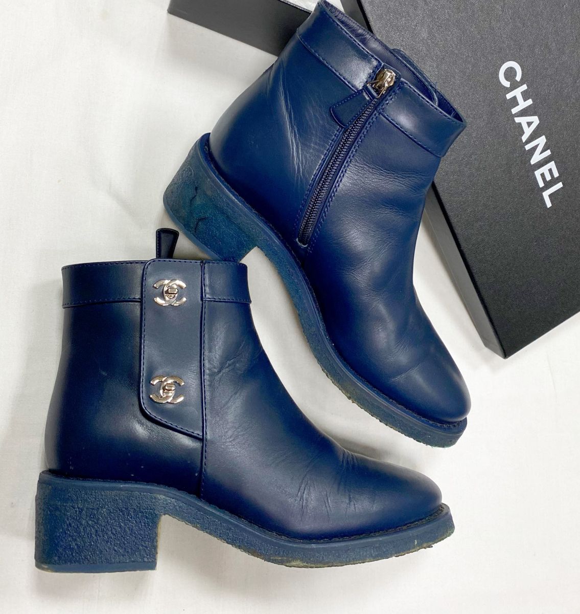 Ботинки Chanel размер 38.5 цена 31 310 руб