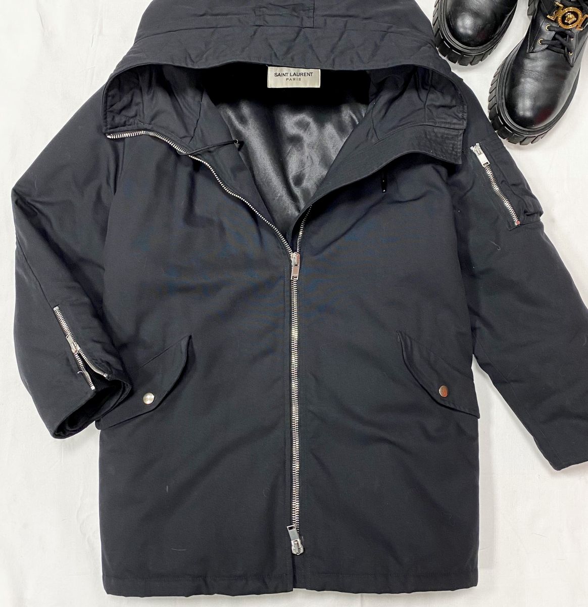 Парка Saint Laurent размер 38 цена 69 232 руб 
