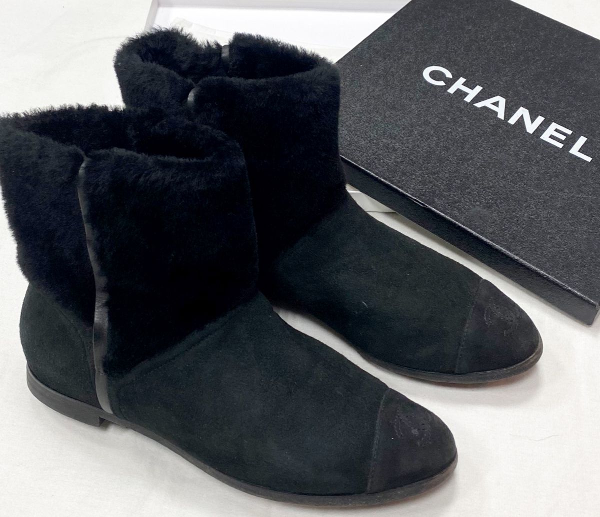 Ботинки Chanel размер 39.5 цена 23 483 руб 