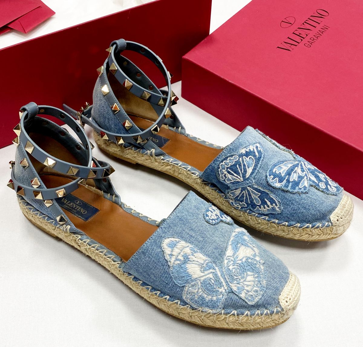 Эспадрильи Valentino размер 41 цена 10 959 руб